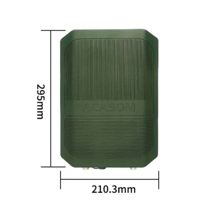 Підсилювач сигналу для дрона Acasom ROC-6 2.4G/5.2/5.8G (20Вт 5000mAh/16.8V)+кріплення штативу (ROC-6 Green)