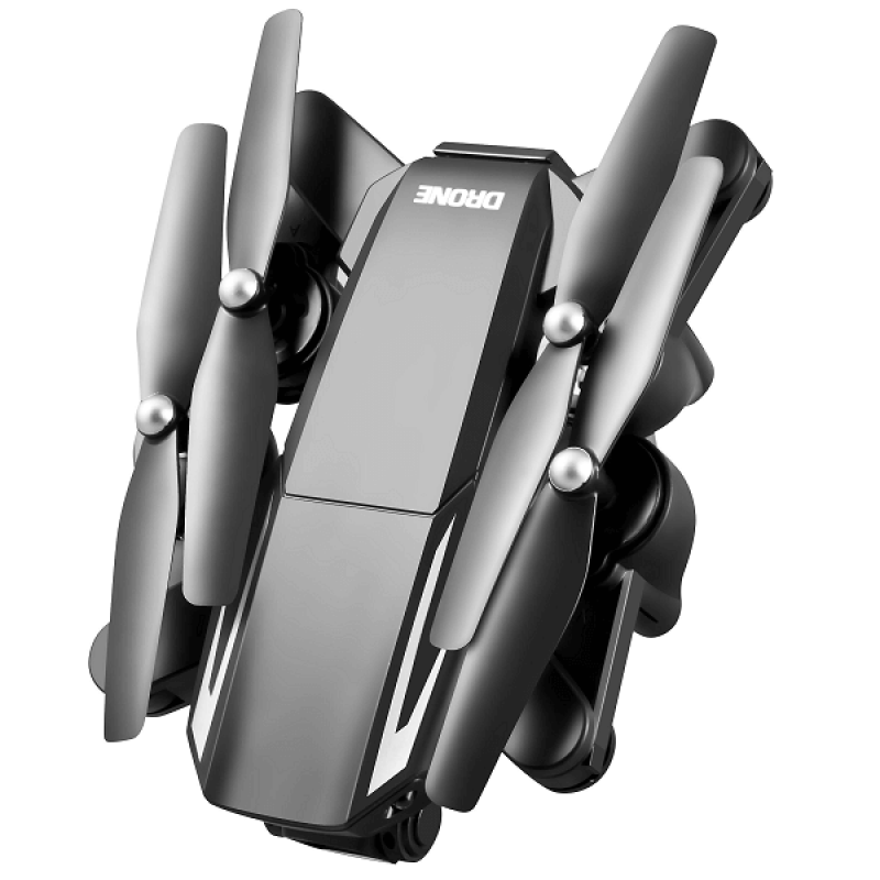 Квадрокоптер YLRC S93 Black - дрон з 4K і HD камерами, FPV, барометр, до 20 хвилин в кейсі