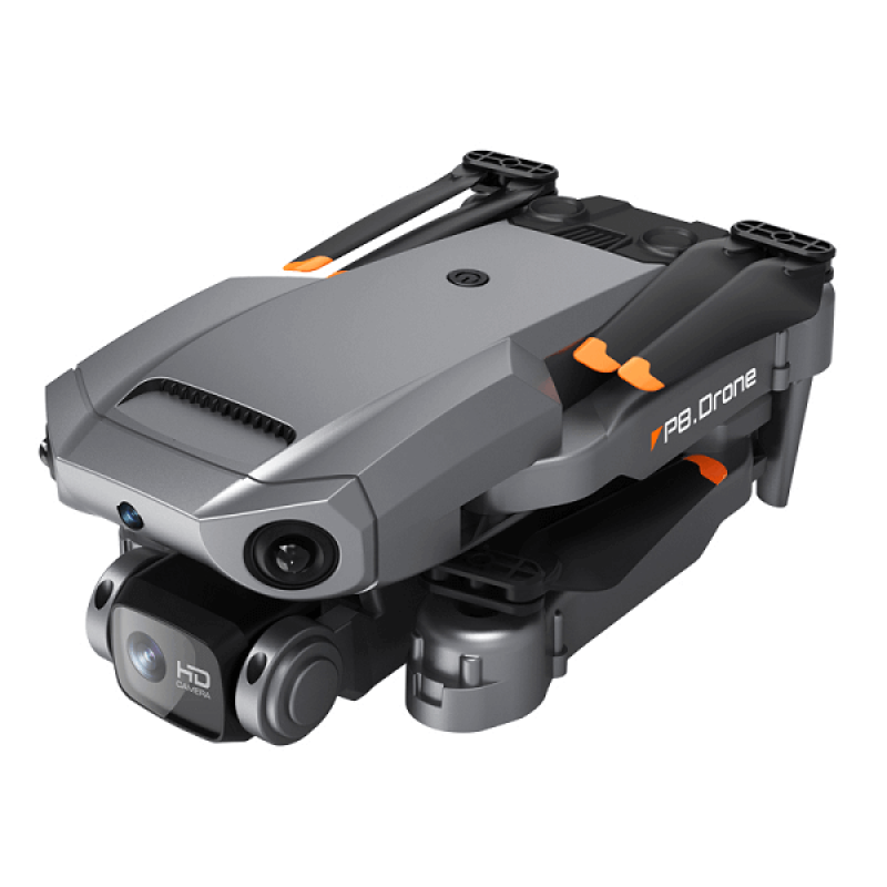 Квадрокоптер XKJ P8 Black – дрон з 4K і HD камерами, FPV, запобігання перешкод, до 15 хвилин в кейсі