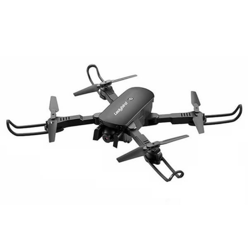 Квадрокоптер Ladybird R8 Black - дрон з 4K і HD камерами, FPV, барометр, до 15 хвилин в кейсі