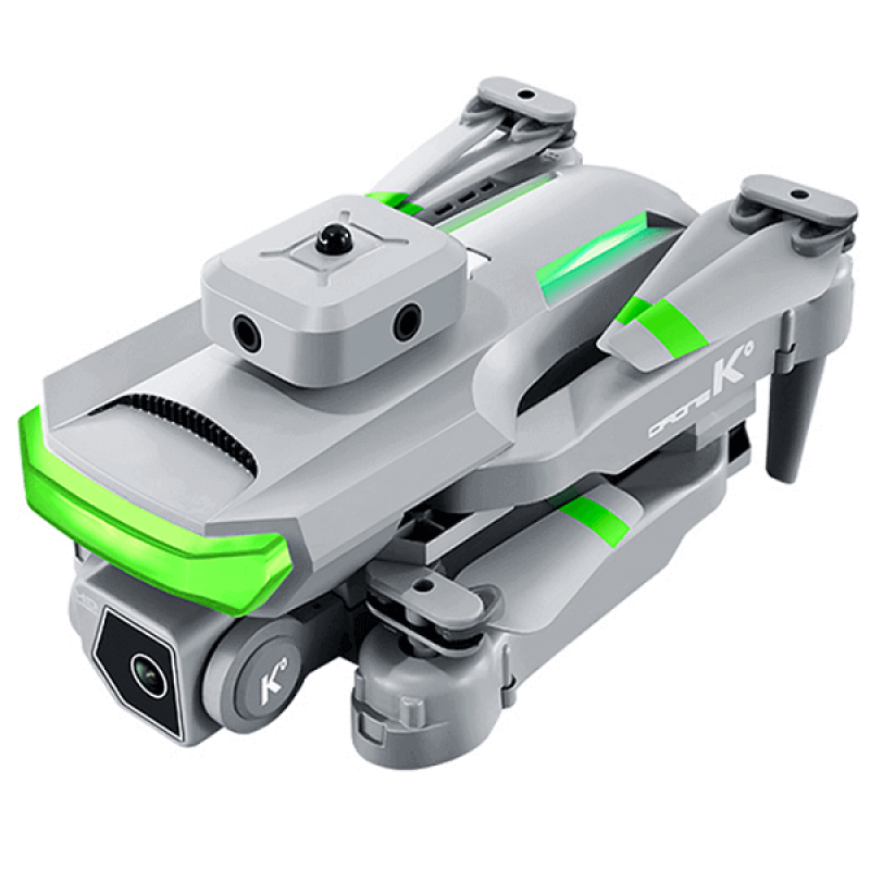 Квадрокоптер LSRC XT5 Gray - дрон з 4K і HD камерами, FPV, уникнення перешкод, до 12 хвилин в кейсі