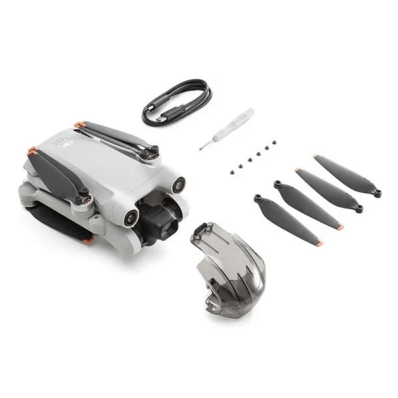 Квадрокоптер DJI Mini 3 Pro EU без пульта (CP.MA.00000485.01) - дрон з 4K камерою, FPV, GPS, БК мотори, до 18 км, 34 хвилин