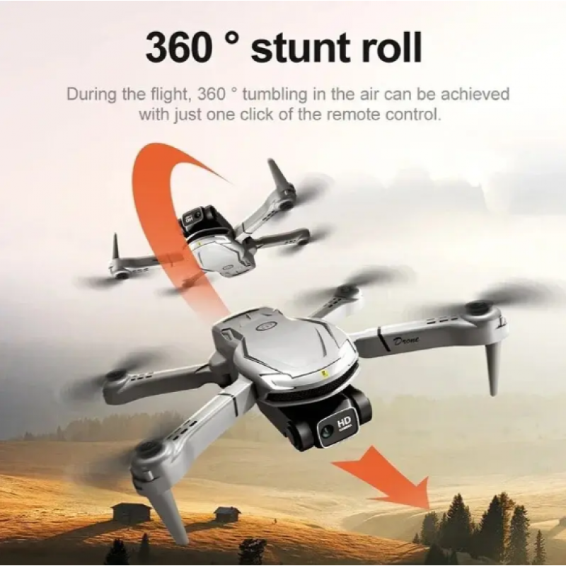 Дрон V88 з камерою на пульті керуванні - Квадрокоптер на радіокеруванні з камерою, утримання висоти, до 150 м, до 15 хв польоту