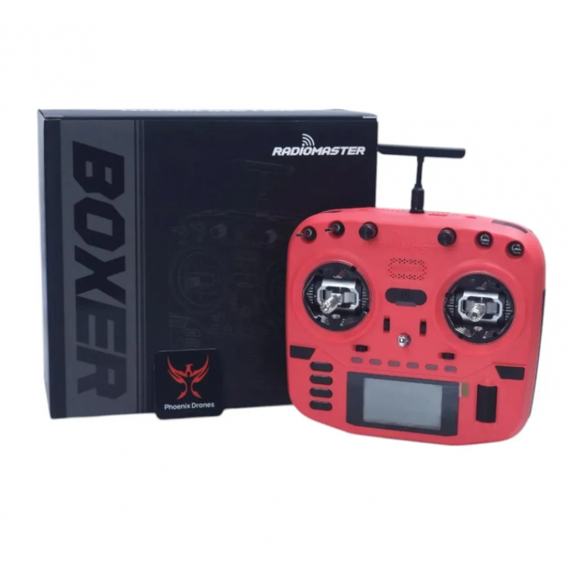 Пульт дистанційного керування RadioMaster Boxer Crush M2 ELRS, червоний