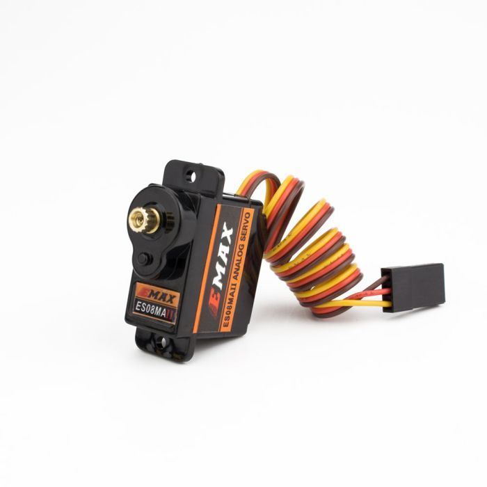 Сервопривід для дрона Emax ES08MA II 12g Mini Metal Gear Analog Servo (0102003010)