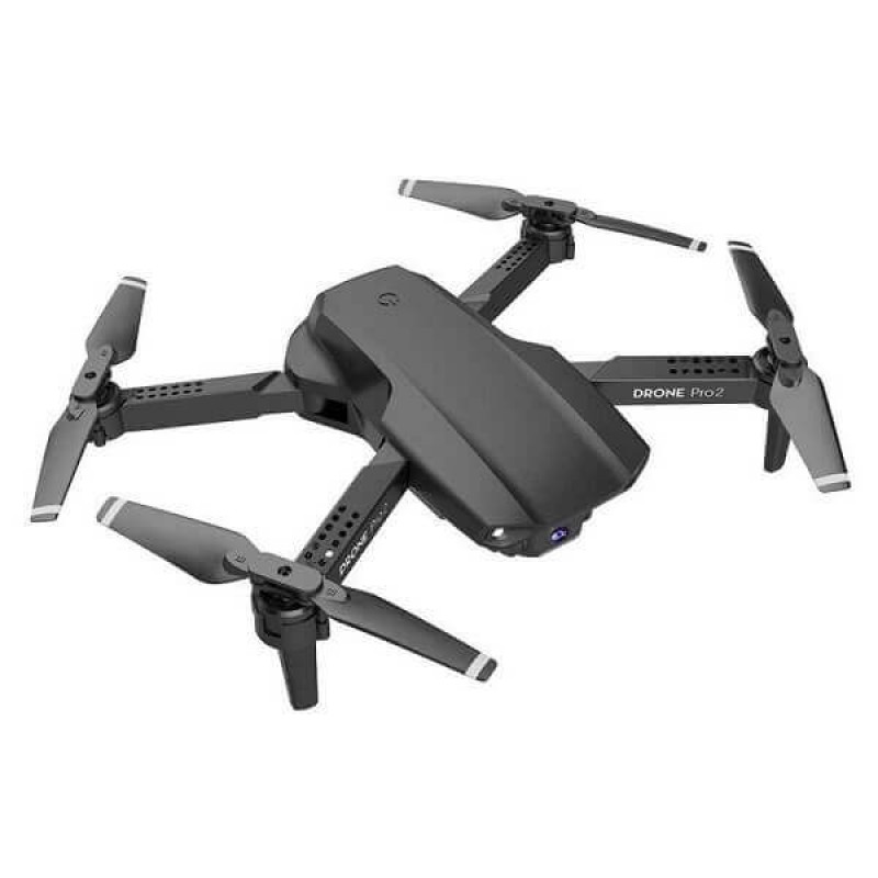 Квадрокоптер RC E99 Pro 2 Black - дрон з 4K і HD камерами, FPV, барометр, до 20 хвилин в кейсі + злітний майданчик