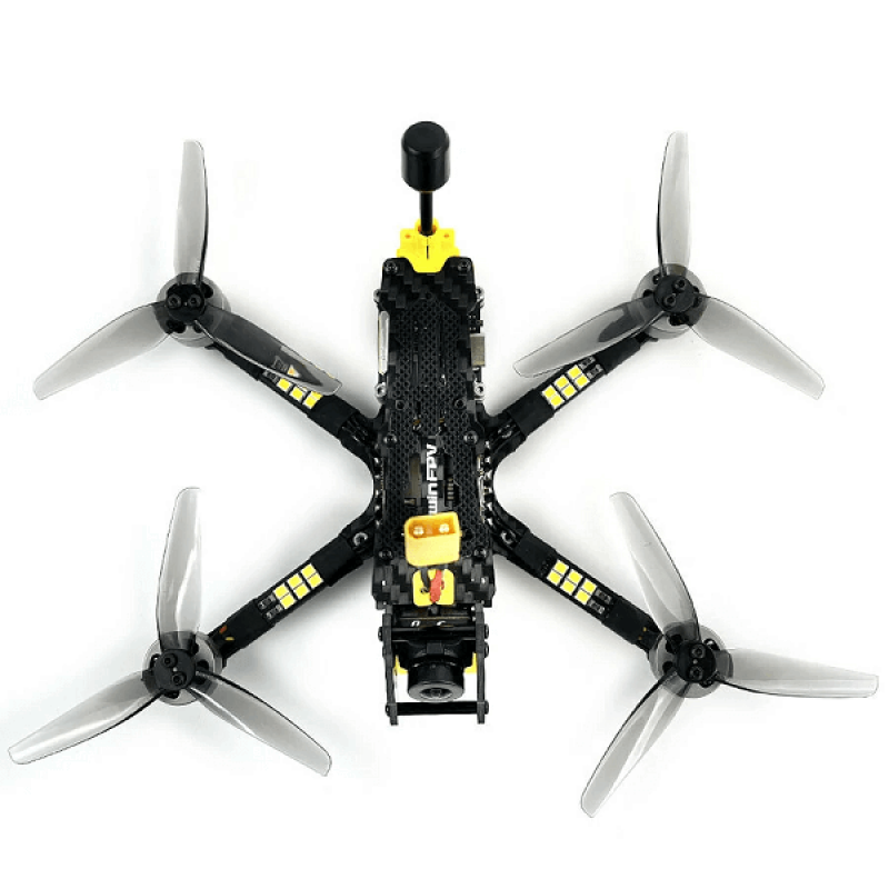 Квадрокоптер DarwinFPV BabyApe II 3.5" FPV RTF – FPV-дрон з камерою, до 13 хвилин, 1,5 км, окуляри і пульт ДК