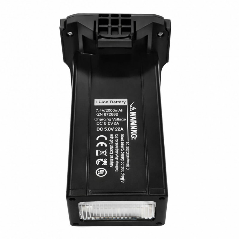 Акумулятор для дрона S185 - Li-Po 2000 мА·год 7.4 В (до 20 хвилин польоту, чорний)