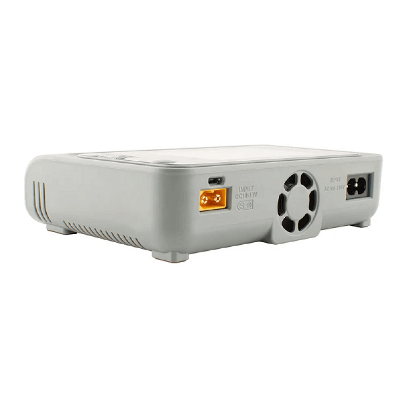 Зарядний пристрій для акумуляторів ToolkitRC Q4AC 4x50W 5A AC 100W Grey