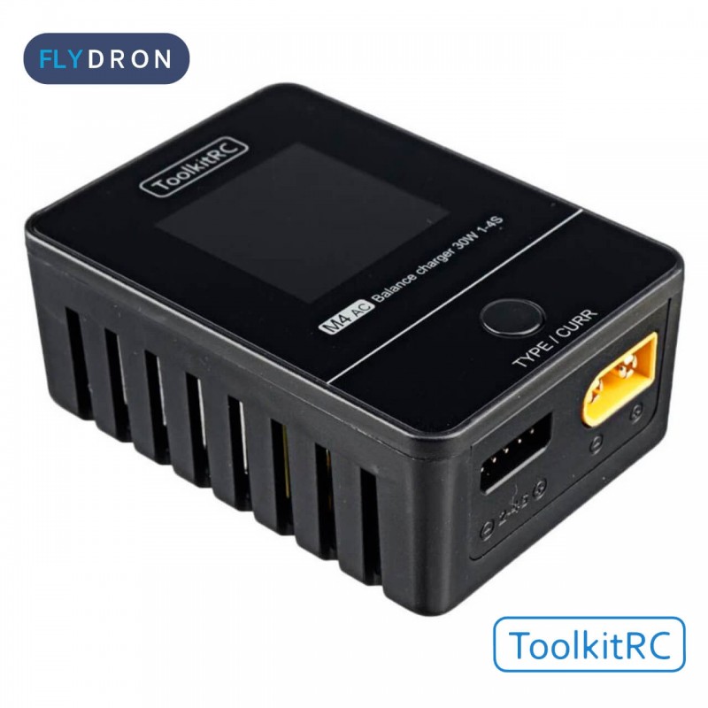 Зарядний пристрій для акумуляторів ToolkitRC M4AC 25W AC, XT60