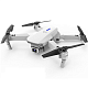 Квадрокоптер RC E88 Pro 2023 Gray - дрон з 4K і HD камерами, FPV, барометр, до 15 хвилин в кейсі + злітний майданчик