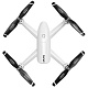 Квадрокоптер Visuo SG-106 Pro White - дрон з 4К і HD камерами, FPV, барометр, до 44 хвилин (додатковий акумулятор)