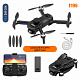 Квадрокоптер F196 – дрон з 4K і HD камерами, FPV, БК двигуни, АКБ у комплекті, Утримання висоти, 3D-перевороти на 360 градусів, до 15 хвилин, до 100 м