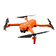 Квадрокоптер JJRC X17 Orange - дрон з 6K і HD камерами, FPV, GPS, БК мотори, до 1000м, 30 хвилин в сумці