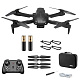 Квадрокоптер 4DRC V13 - дрон з 4K і HD камерами, FPV, барометр, до 18 хвилин в кейсі