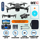 Квадрокоптер LYZRC L900 Pro Black - дрон з 4K і HD камерами, ESC, FPV, GPS, БК мотори, до 1200м, 28 хвилин, кейс