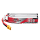 Акумуляторна батарея GNB на 720 mAh 3S 11.4V 100C з роз'ємом XT60 для FPV квадрокоптерів