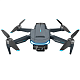 Квадрокоптер ZFR F194 - дрон з 4K і HD камерами, FPV, GPS, БК мотори, до 1000м, 20 хвилин в кейсі + VR окуляри