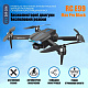 Квадрокоптер RC E99 Max Pro Black – FPV-дрон з 4K і HD камерами, 2 АКБ в комплекті, Безголовий режим, 40 (20+20) хвилин, 100 метрів, Фліпи, Кейс + Подарунок (Злітно-Посадковий Майданчик, Батарейки)
