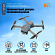 Квадрокоптер AE7 – FPV-дрон з 4K камерою, БК мотори, Уникнення перешкод, Безголовий режим, до 40 (20 + 20) хвилин, до 200 метрів, 156 грамів, Кейс + Додатковий Акумулятор
