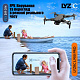 Квадрокоптер LYZRC L900 Pro Black – FPV-дрон з 4K і HD камерами, ESC, GPS, БК мотори, 56 (28+28) хвилин, 1200 метрів, Кейс + Подарунок (Додатковий Акумулятор, Злітно-Посадковий Майданчик)