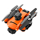 Квадрокоптер XKJ K7 Orange – дрон з 4K і HD камерами, FPV, запобігання перешкод, до 15 хвилин в кейсі