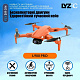 Квадрокоптер LYZRC L900 Pro Orange - дрон з 4K і HD камерами, ESC, FPV, GPS, БК мотори, до 1200м, 28 хвилин, кейс