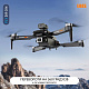 Квадрокоптер E88S – дрон з HD камерами, БК мотори, Функція FPV, Уникнення перешкод, Оптичне позиціювання, до 15 хвилин, до 150 м