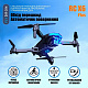 Квадрокоптер RC X6 Plus – FPV-дрон з 4K камерою, 2 АКБ в комплекті, Уникнення перешкод, 30 (15+15) хвилин, 100 метрів, Кейс + Подарунок (Злітно-Посадковий Майданчик, Батарейки)