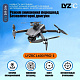 Квадрокоптер LYZRC L600 Pro-1 – дрон з 4K і HD камерами, БК мотори, GPS, 5G Wi-Fi, EIS, 3-осьовий підвіс, Уникнення перешкод, Пульт з екраном, АКБ у комплекті, до 28 хвилин, до 1,2 км, Сумка